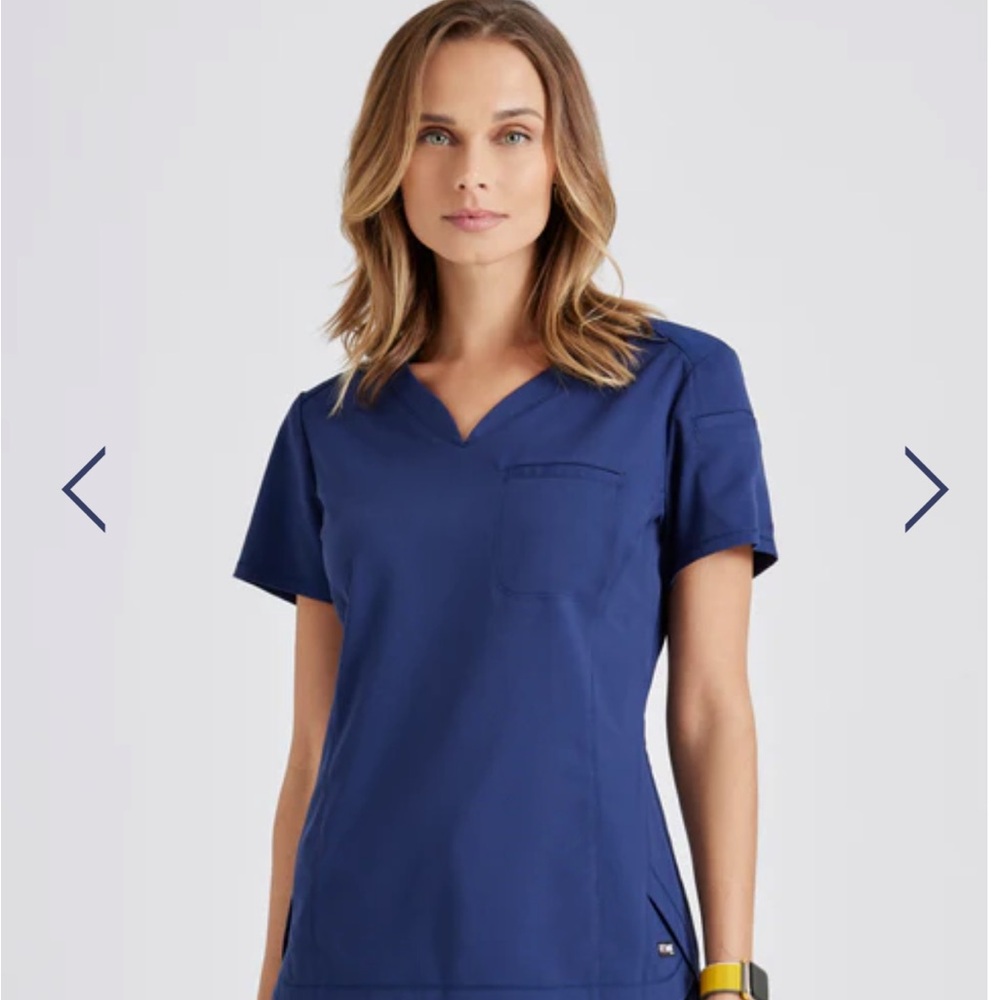 INDIGO Grey’s Anatomy By Barco Spandex Stretch Scrubs